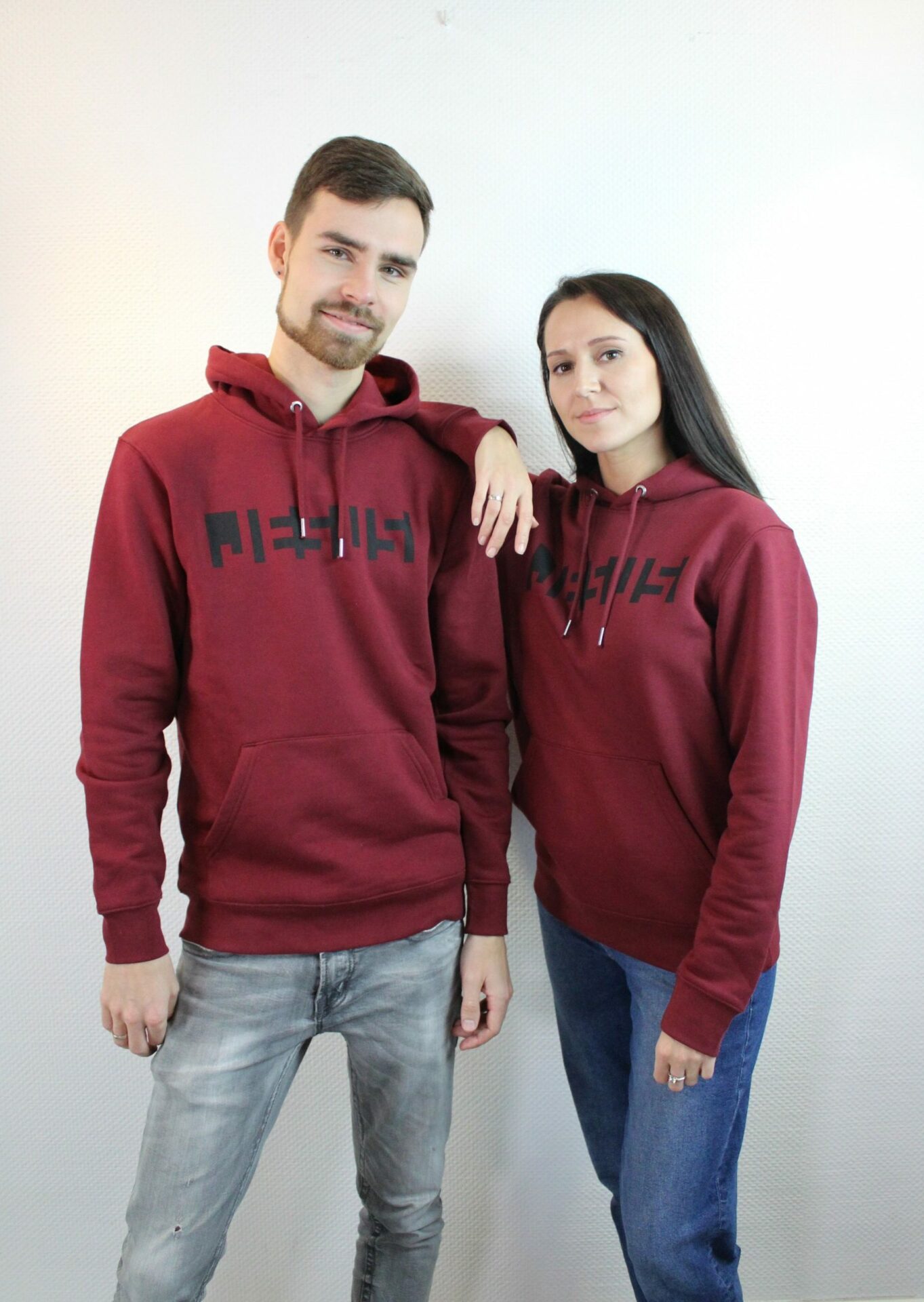 JESUS HOODIE BURGUNDY - Pilgrim Apparel